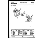 Kelvinator M205G1QG air handling parts diagram