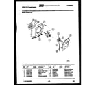 Kelvinator MH205H1QA air handling parts diagram