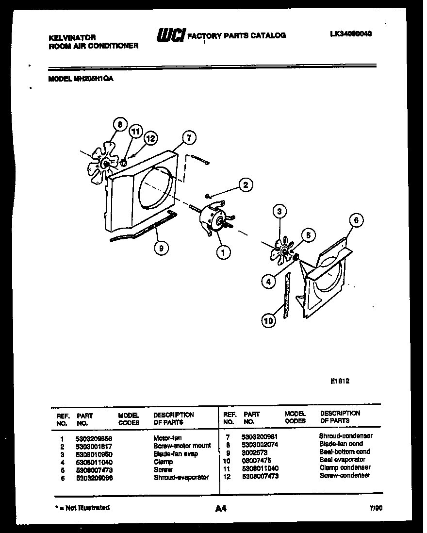Air handling parts