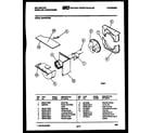 Kelvinator MH424H2SB air handling parts diagram