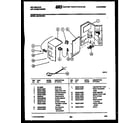 Kelvinator MH418H2EA electrical parts diagram