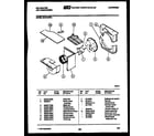 Kelvinator MH418H2EA air handling parts diagram