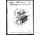Kelvinator MH310H1QA cabinet parts diagram