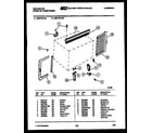 Kelvinator MH310H1QB cabinet and installation parts diagram