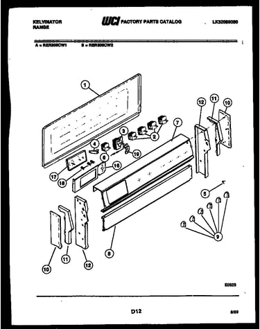 Backguard parts