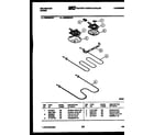 Kelvinator RER305CD1 broiler parts diagram