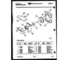Kelvinator MH424F2SA air handling parts diagram