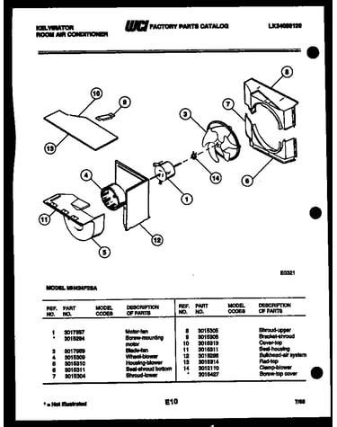 Air handling parts