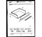 Kelvinator REP307GT0 drawer parts diagram