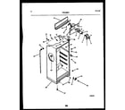 Kelvinator TPK180PN3W cabinet parts diagram
