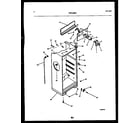 Kelvinator TPK160BN6T cabinet parts diagram