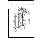 Kelvinator TAK190GN2D cabinet parts diagram