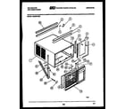 Kelvinator MH525C2SB cabinet parts diagram