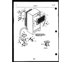 Kelvinator TSK206EN4D system and automatic defrost parts diagram