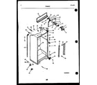 Kelvinator TSI206EN4W cabinet parts diagram