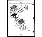 Kelvinator TSI206EN4D shelves and support diagram