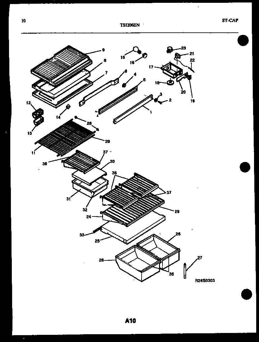 Shelves and support