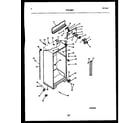 Kelvinator TGK180EN4W cabinet parts diagram