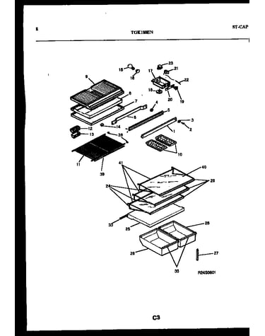 Shelves and support