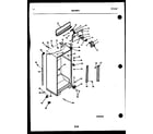 Kelvinator TSK180EN4W cabinet parts diagram