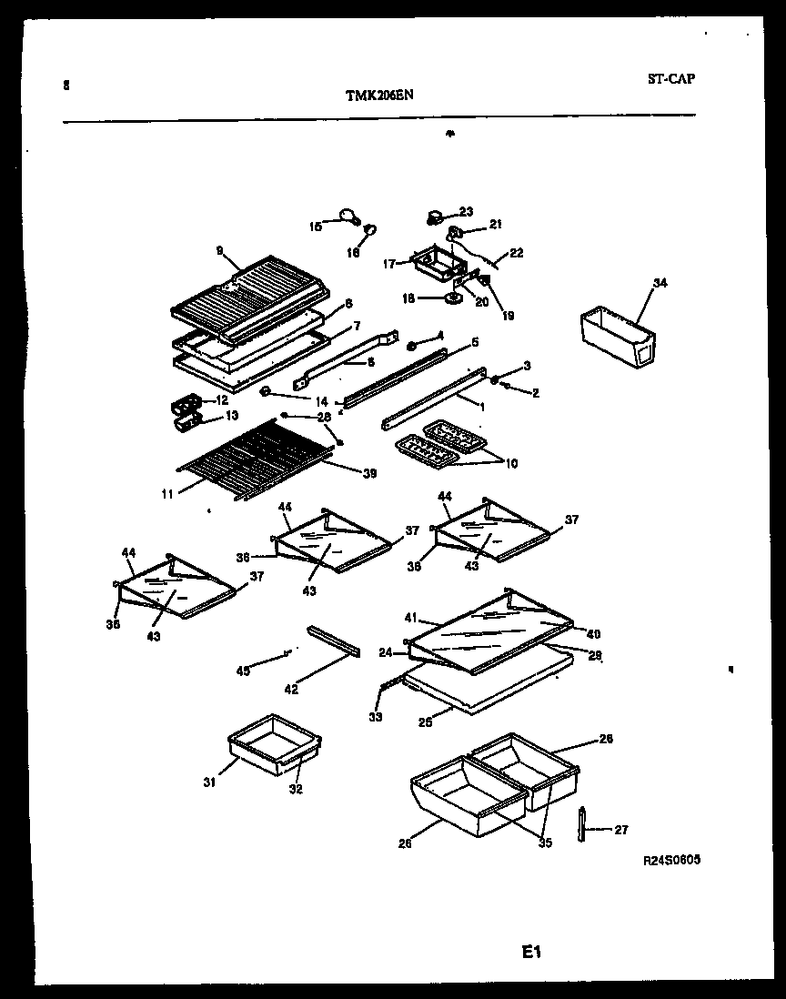 Shelves and support