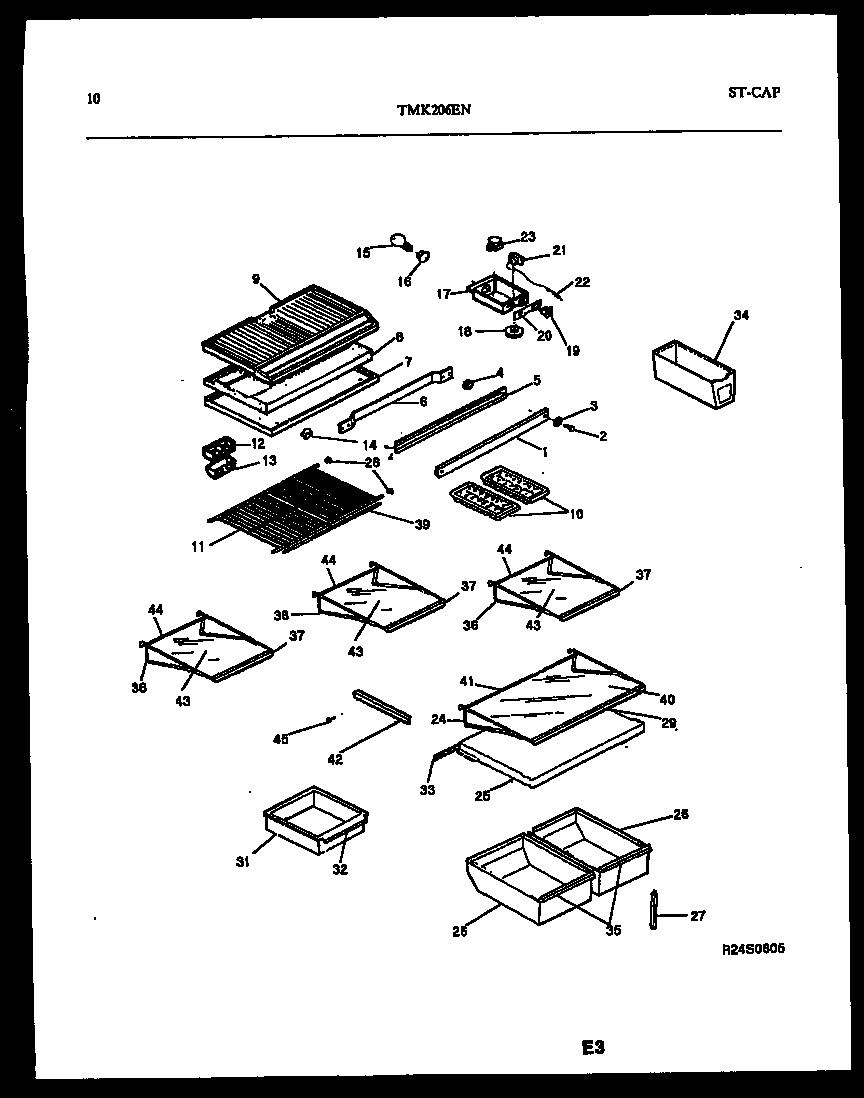 Shelves and support
