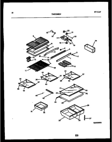 Shelves and support