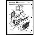 Kelvinator MH208H1QB cabinet parts diagram