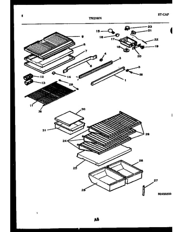 Shelves and support