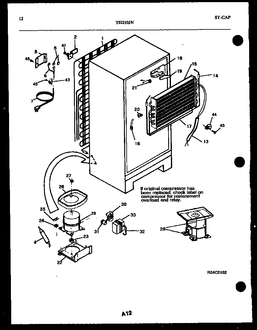 SYSTEM AND AUTOMATIC DEFROST PARTS