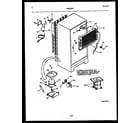 Kelvinator TSK210JN0D system and automatic defrost parts diagram