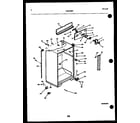 Kelvinator TAK190JN0W cabinet parts diagram