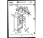 Kelvinator TPK140JN1D cabinet parts diagram
