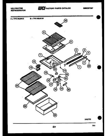 Shelves and support