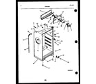 Kelvinator TPK160JN0D cabinet parts diagram