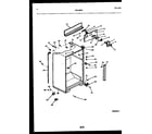 Kelvinator TSK180JN0W cabinet parts diagram