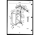 Kelvinator TGK210JN0D cabinet parts diagram