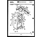 Kelvinator TPK160JN1W cabinet parts diagram