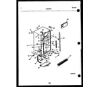 Kelvinator FSK190JN0W cabinet parts diagram