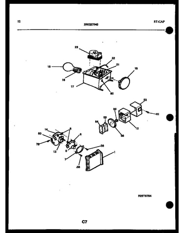 Refrigerator control assembly, damper control assembly and f