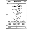 Kelvinator REP375GD4 broiler parts diagram