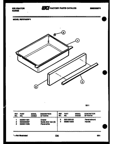 Drawer parts