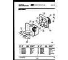 Kelvinator KAC084P7A1 air handling parts diagram