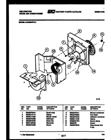 Air handling parts