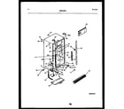 Kelvinator FSK190JN1W cabinet parts diagram