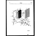 Kelvinator FSK190JN1W system and automatic defrost parts diagram