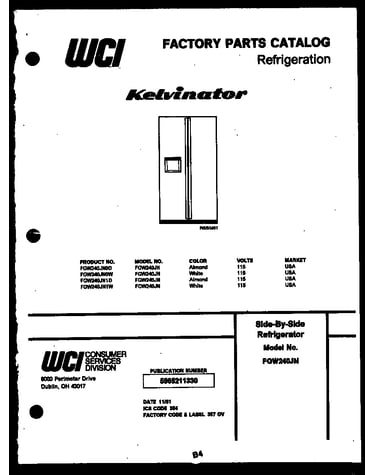 Cover page