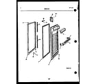 Kelvinator FGW240JN1W refrigerator door diagram
