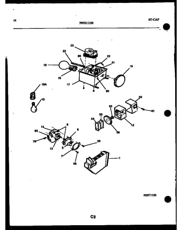 Refrigerator control assembly, damper control assembly and f