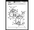 Kelvinator AWP330G1D cabinet parts diagram